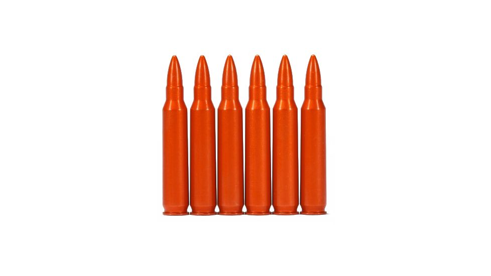 A-Zoom Snap-Cap Training Rounds Pack, .223 Remington, 6 Pack, Orange, 12422