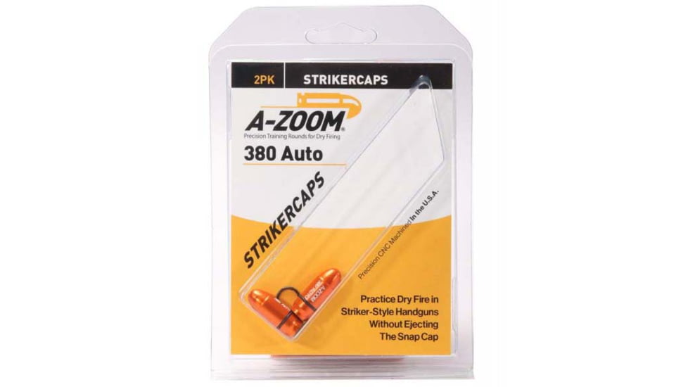 A-Zoom StrikerCaps, 380 Auto, 2 Pack, 17101