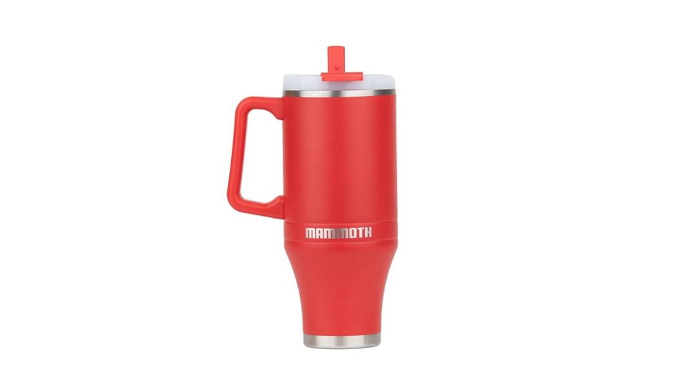 Cupped Waterfowl Outdoors Mammoth Ascent Tumbler 40 oz Light Grey CEB64714, RHMS40ASC200