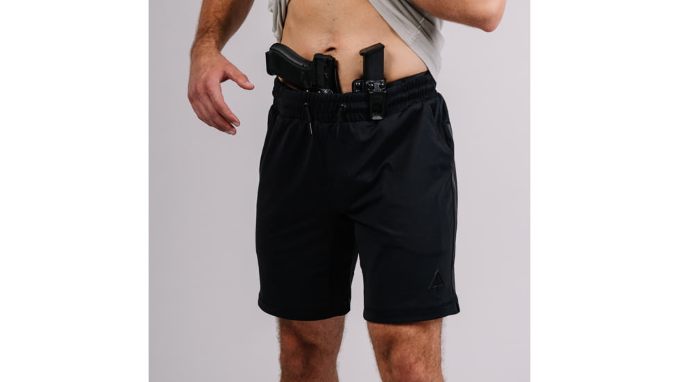 Crucial Concealment Carrier Shorts 8 - Midnight Black DBBB9ED9, No Belt, S, FF004001