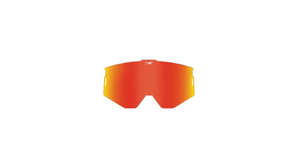 Spy Optic Replacement Lens Ace for Snow Goggles, No Colour Reference Frame, Happy Gray Green Red Spectra Mirror, Medium/Large, 159867