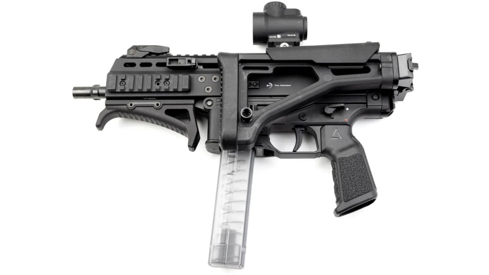 A3 Industries 1913 Folding Polymer Stocks w/Riser, Black, 8.50in, PFS-8.5-R