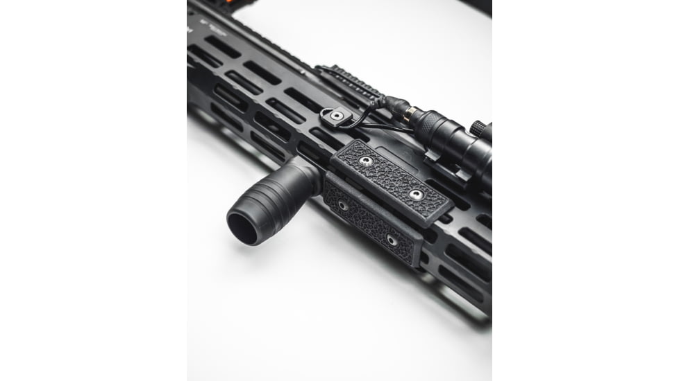 A3 Industries +10 Degree Picatinny Mini Modular Vertical Foregrip - 2in Grooved Grip