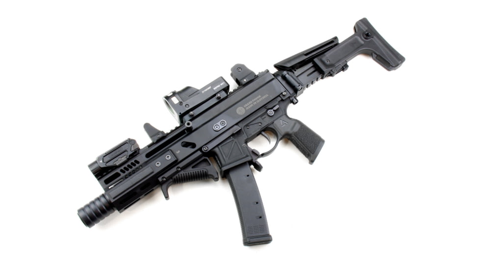 A3 Industries Hda3 Hybrid Polymer Grand Power Stribog, Folding Rifle Stock