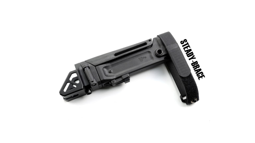 A3 Industries Hda3 Hybrid Polymer Mac11/9 Closed Bolt, Folding Stabilizing Brace
