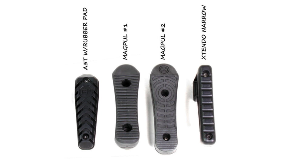 A3 Industries Kalashnikov KP9 Folding AK Stock - Offset Extension Buttplate w/ A3T Rubber Pad