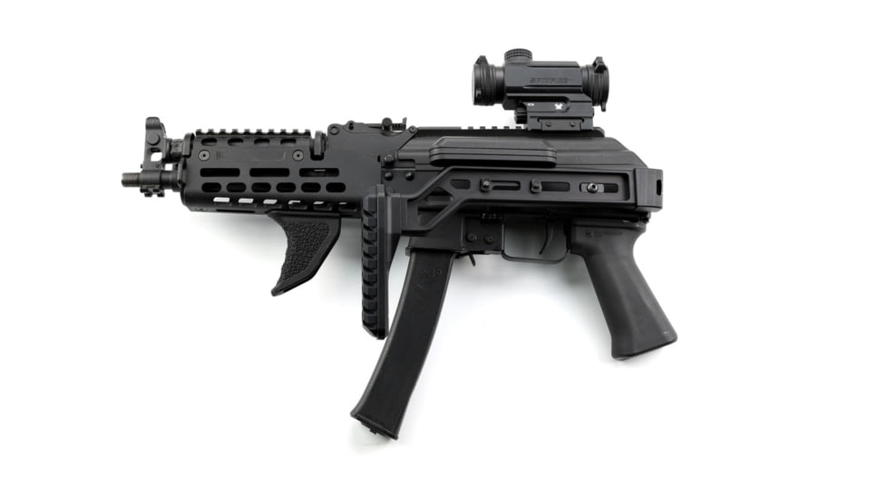 A3 Industries Kalashnikov KP9 Folding AK Stock - Offset Extension Buttplate w/ A3T Rubber Pad
