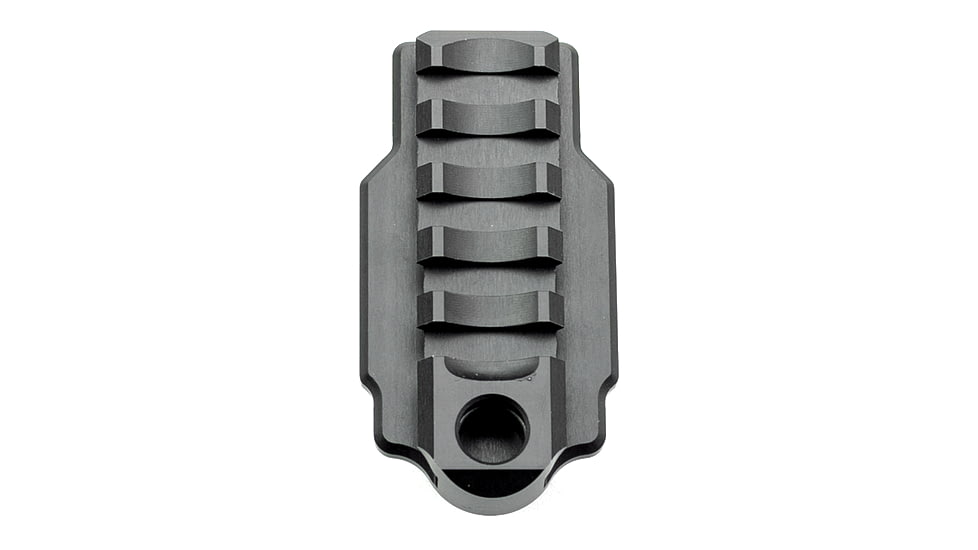 A3 Industries Rear Stock Adapter for Grand Power Stribog, 6061 T6 Aluminum, Picatinny, Black, RSA011