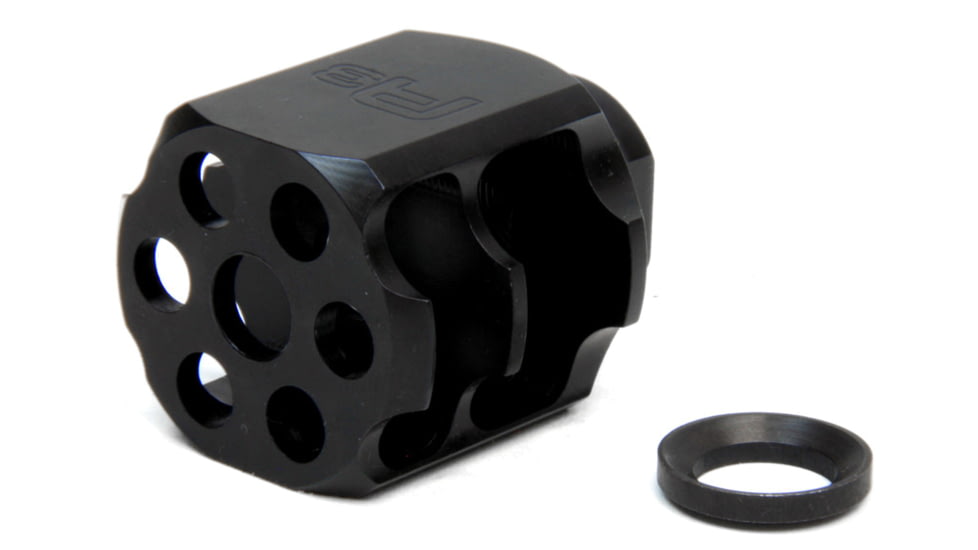 A3 Industries 1/2-28 Thread Wraith Muzzle Brake, 4140 Steel, MB-1001-12