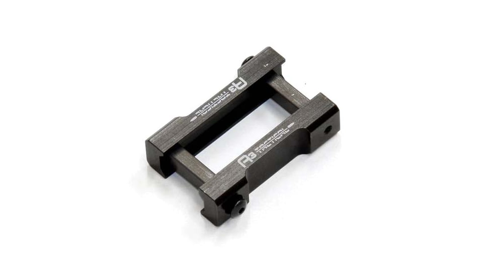 A3 Industries Double Picatinny Clamp, Aluminum, Black, PC-001