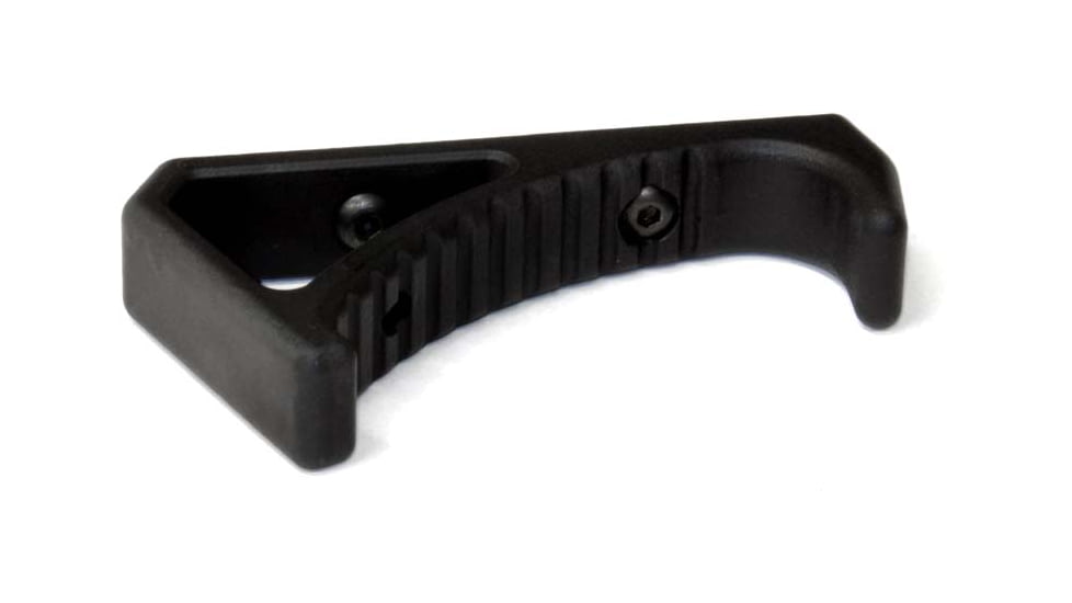 A3 Industries Large M-LOK Angled Foregrip w/ Integrated Handstop, MJF Polymer, Black, AFG-107
