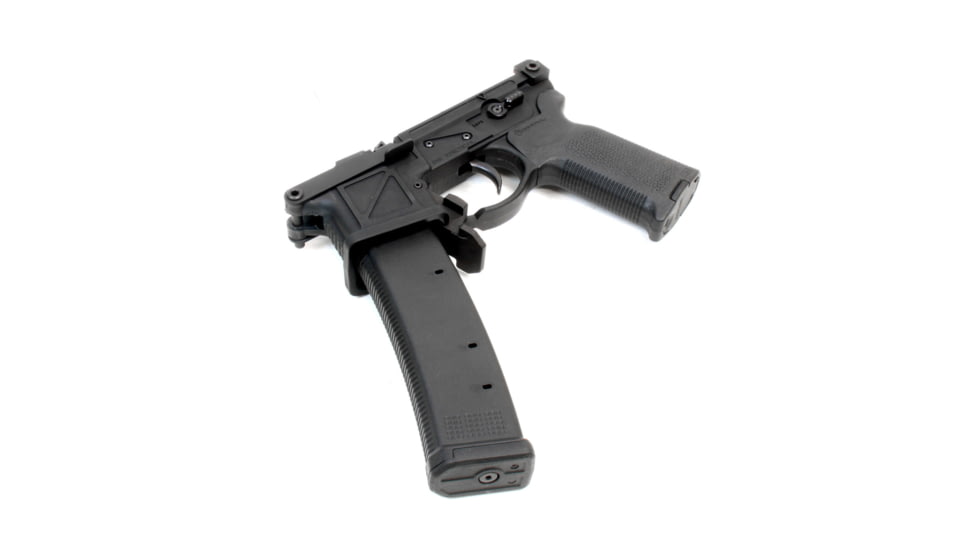 A3 Industries Lower Receiver For Grand Power Stribog, Polymer Mag Release, Steel Bolt Release Lever, REC-100-STL