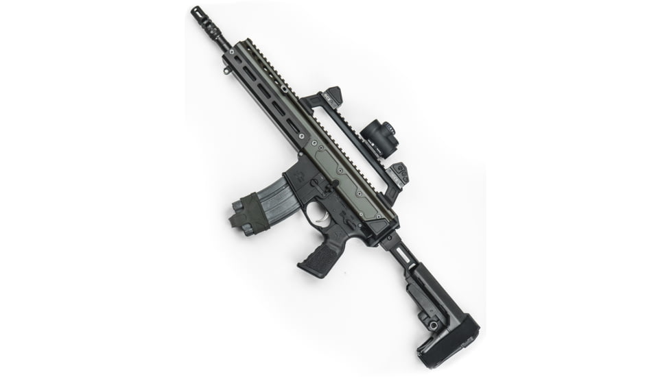 A3 Industries Modular Rail Riser And Carry Handle, Black, 1.25in Height, 9.1in Length, MPR-125-910