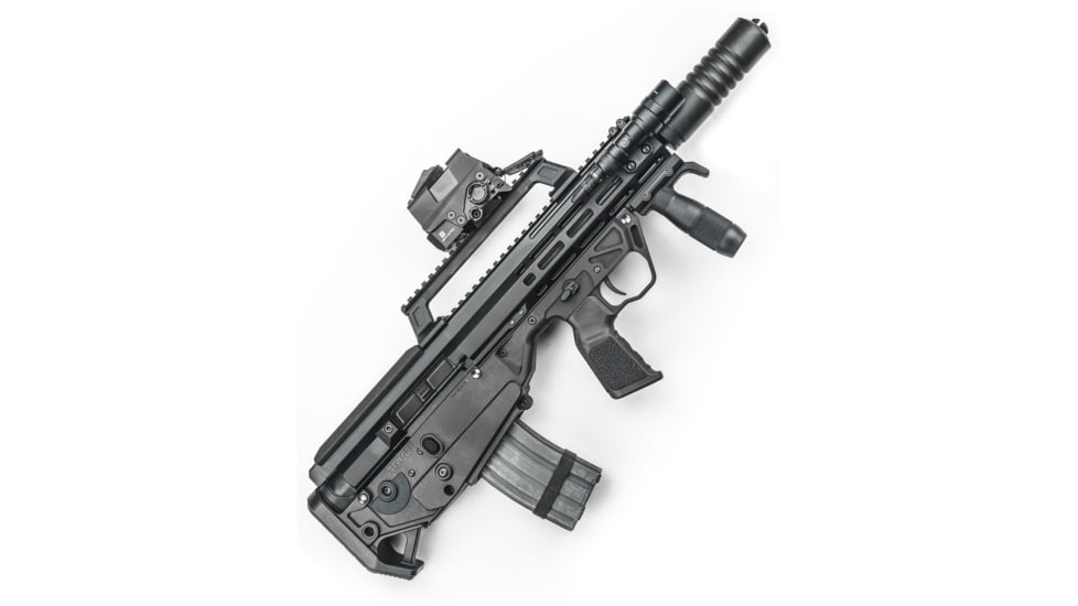 A3 Industries Modular Rail Riser And Carry Handle, Black, 1.25in Height, 9.1in Length, MPR-125-910