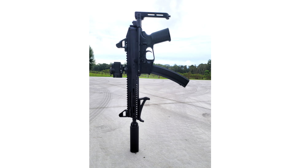 A3 Industries Modular Telescoping Brace, Tailhook Configuration, Black, 8.75, MTB-8.75-THA