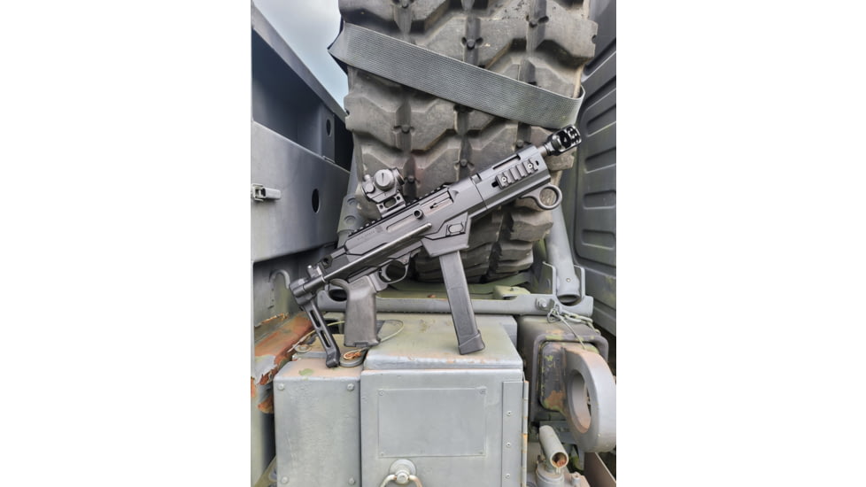 A3 Industries Modular Telescoping Brace, Tailhook Configuration, Black, 8.75, MTB-8.75-THA