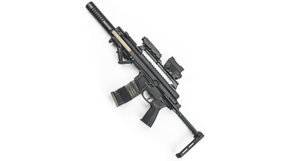 A3 Industries Modular Telescoping Brace, Tailhook Configuration, Black, 8.75, MTB-8.75-THA