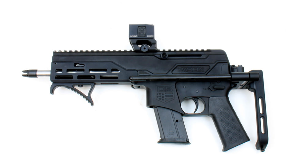 A3 Industries Modular Telescoping Brace, Tailhook Configuration, Black, 8.75, MTB-8.75-THA