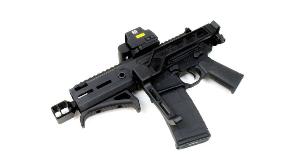 A3 Industries Omni Angled Foregrip, M-LOK, MJF Polymer, Black, AFG-131