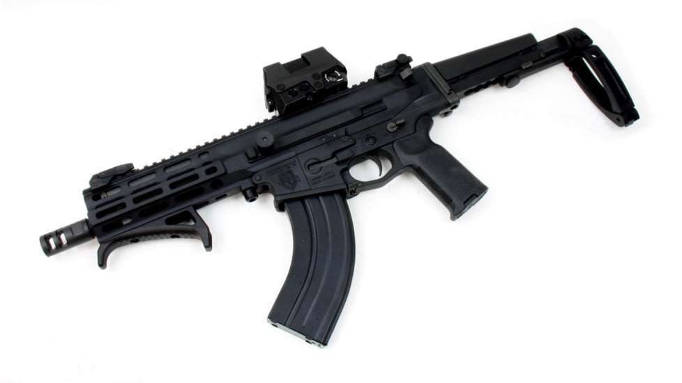 A3 Industries Omni Angled Foregrip, M-LOK, MJF Polymer, Black, AFG-131