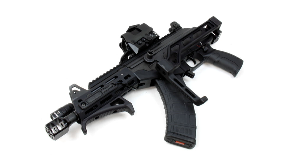 A3 Industries Omni Angled Foregrip, M-LOK, MJF Polymer, Black, AFG-131