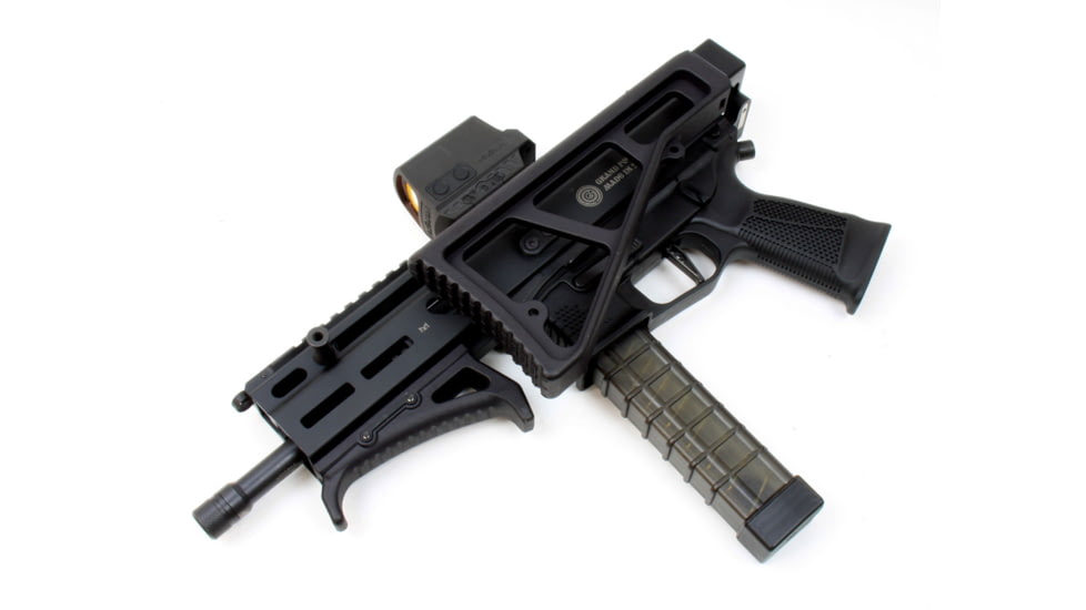A3 Industries Omni Angled Foregrip, Picatinny 1913, MJF Polymer, Black, AFG-132