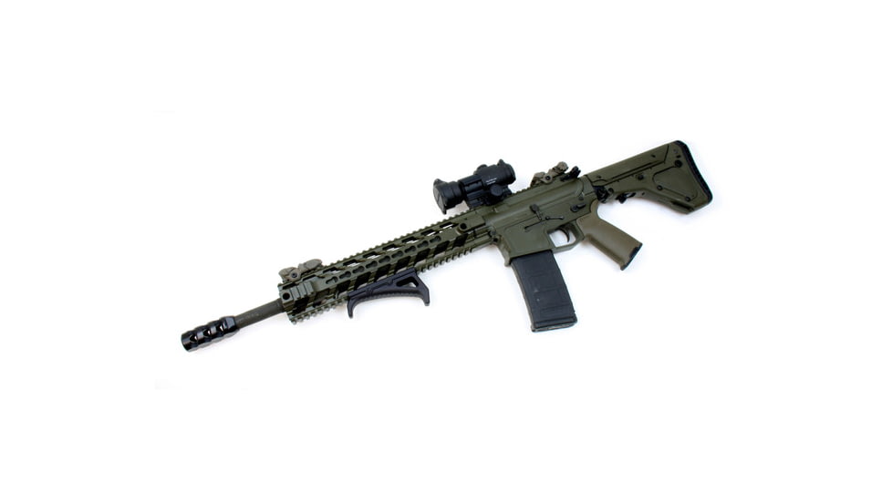 A3 Industries Omni Angled Foregrip, Picatinny 1913, MJF Polymer, Black, AFG-132