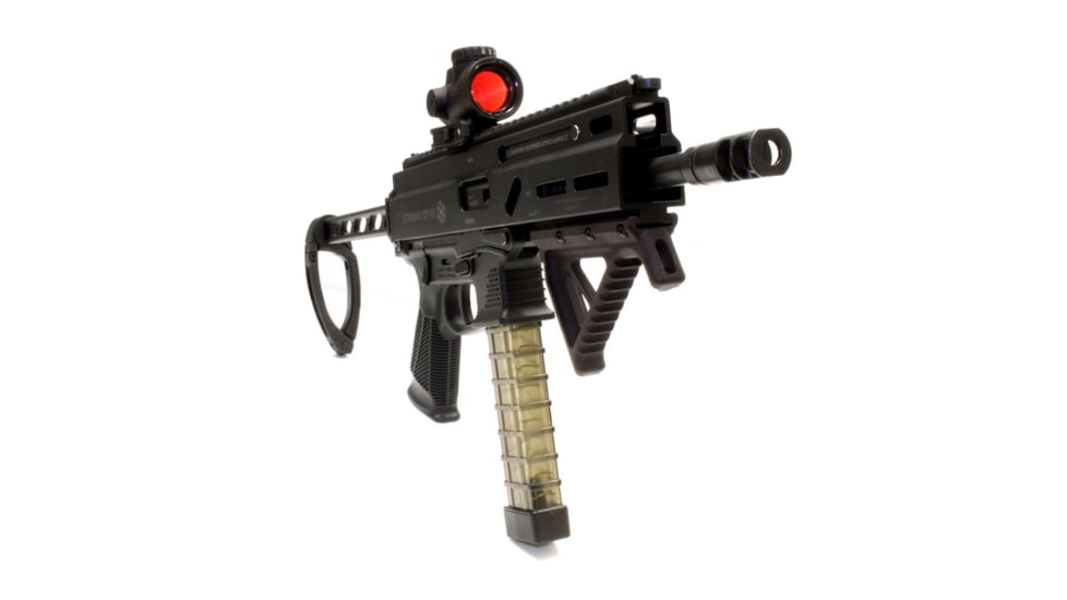 A3 Industries Picatinny 45 Degree Angled Foregrips, MJF Nylon, Black, 4in, AFG-105