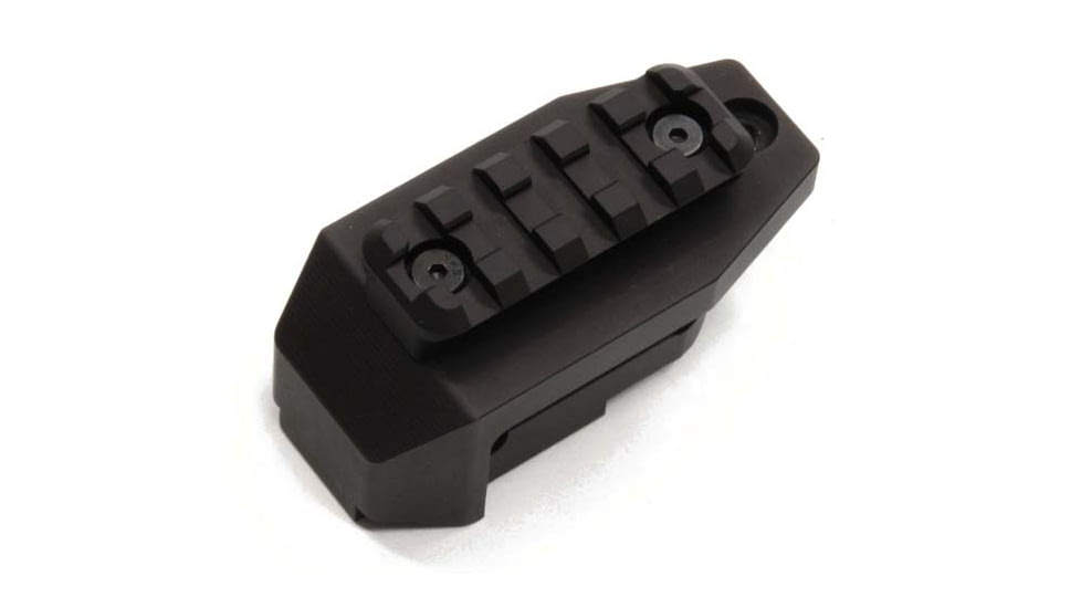 A3 Industries Rear Stock Adapter for CZ Bren 2, 6061 T6 Aluminum, Picatinny, Black, RSA007