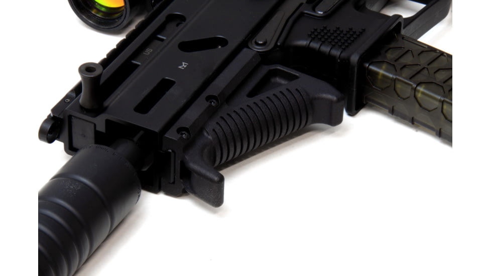 A3 Industries Stribog SP9A3-S Angled Foregrip, MJF Polymer, Black, AFG-133