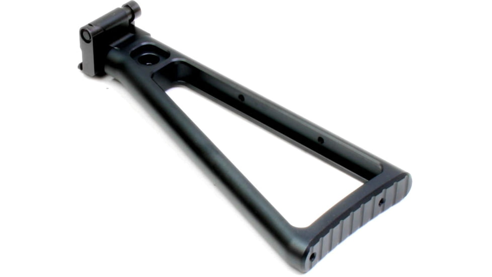 A3 Industries Triangle Folding Complete Buttstock, Gen 2, Picatinny Mount, 6061 T6 Aluminum, Black, TS-PIC-A