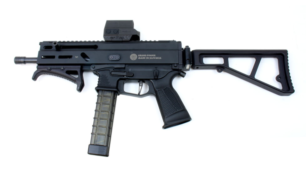 A3 Industries UMP/ MP5 Right/Left Folding Style Buttstock,Standard A3T 2-bolt Hinge, Black, UMPS-2B