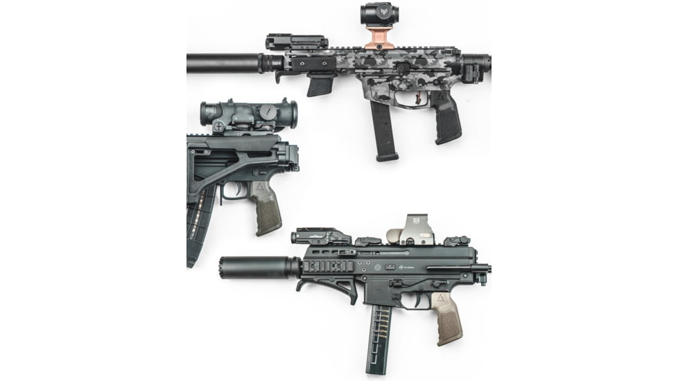A3 Industries Xeno Triad - Reduced Angle Ar-Compatible Grip, Black, PG-101-B