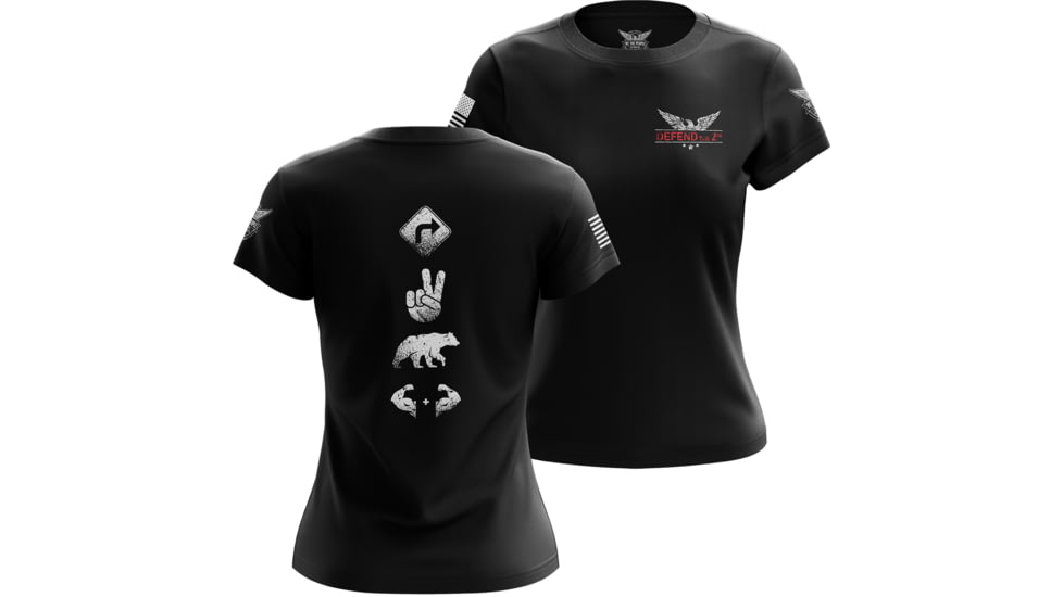 We the People Holsters Right 2 Bear Arms Womens Short Sleeve Shirt 248C8E51, 6603799461986