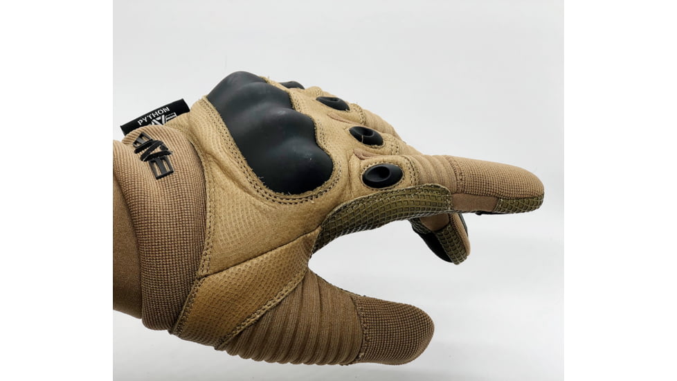 A7 Defense Python Operator Tactical Gloves, Tan, 2XL, A7PTGTXXL