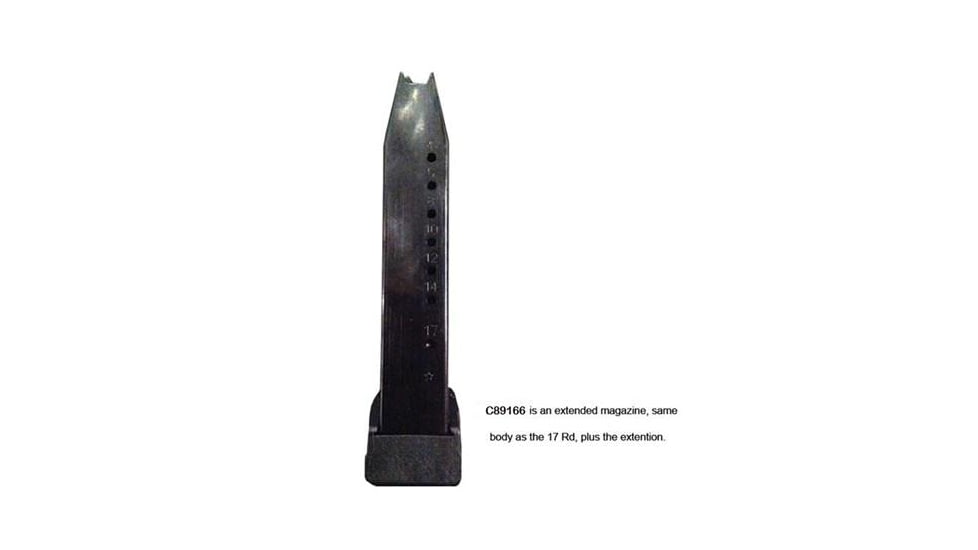 Beretta Factory PX4 Extended Magazine 9mm Black Steel 20/rd C3261188, UK53115