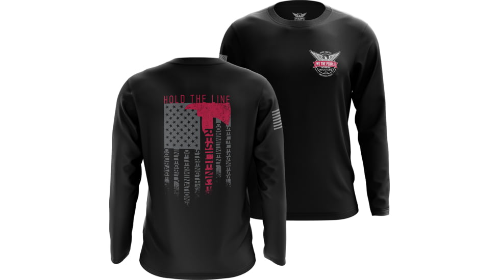 Wethepeopleholsters.Com Hold The Line - Fire Rescue Long Sleeve Shirt, hold-the-line-fire-rescue-long-sleeve-shirt