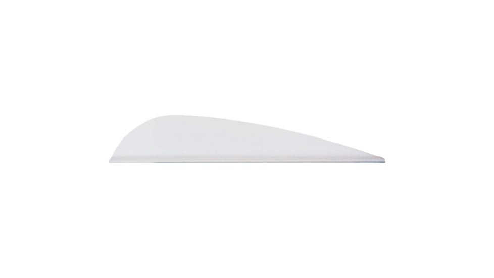 AAE Elite Plastifletch 26 Vanes, White, 50 Pack, EP26WH50