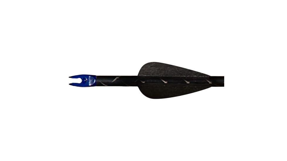 AAE Elite Plastifletch Vanes, Black 1.75 in. 100 pk. EPA16BK100