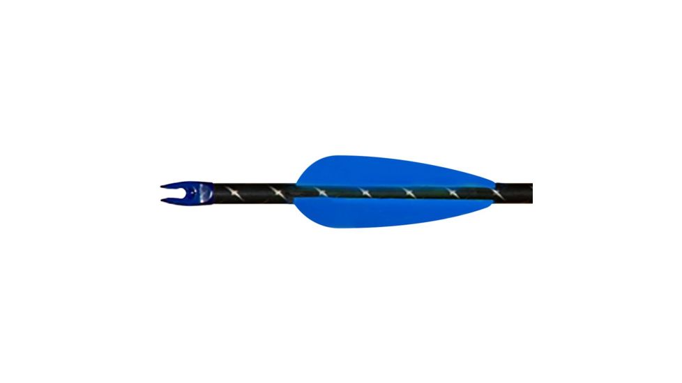 AAE Elite Plastifletch Vanes, Blue 2.375 in. 100 pk. EPA23BL100