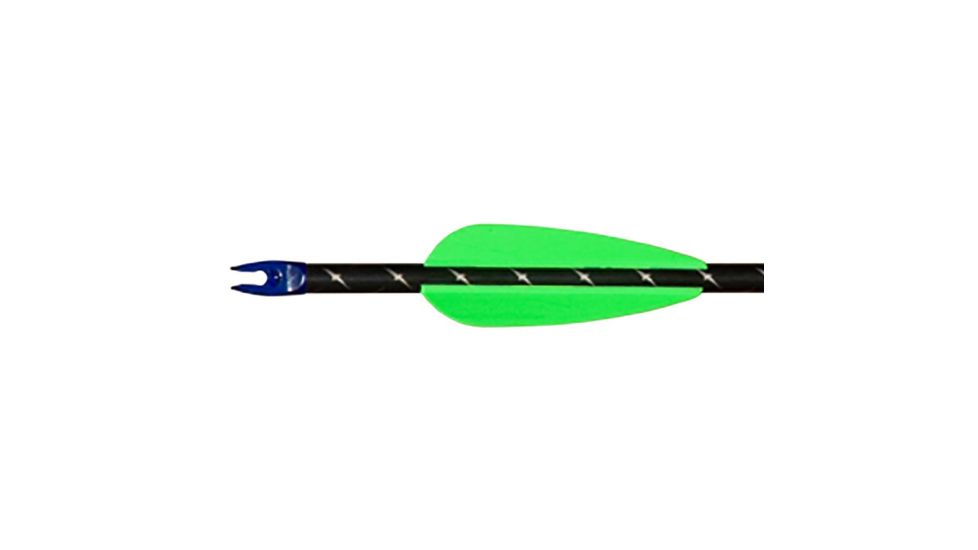 AAE Elite Plastifletch Vanes, Neon Green 2.375 in. 100 pk. EPA23BG100