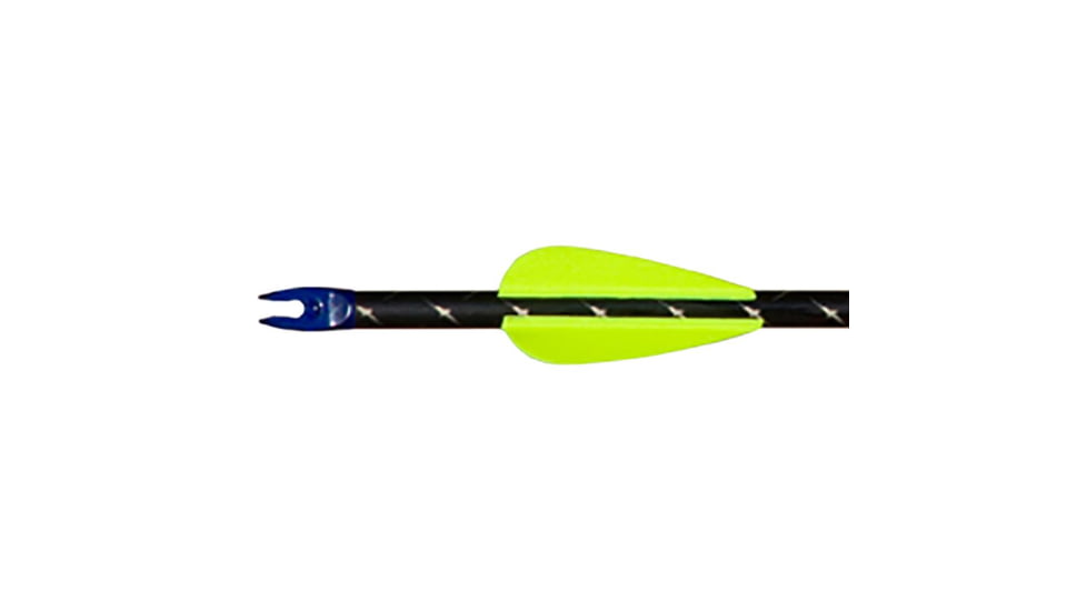 AAE Elite Plastifletch Vanes, Yellow 1.75 in. 100 pk. EPA16YE100