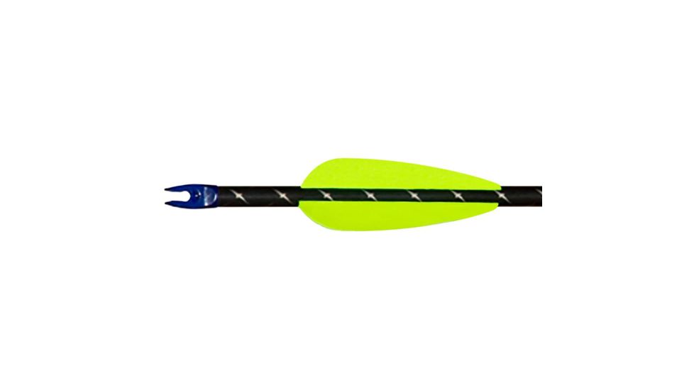 AAE Elite Plastifletch Vanes, Yellow 2.375 in. 100 pk. EPA23YE100