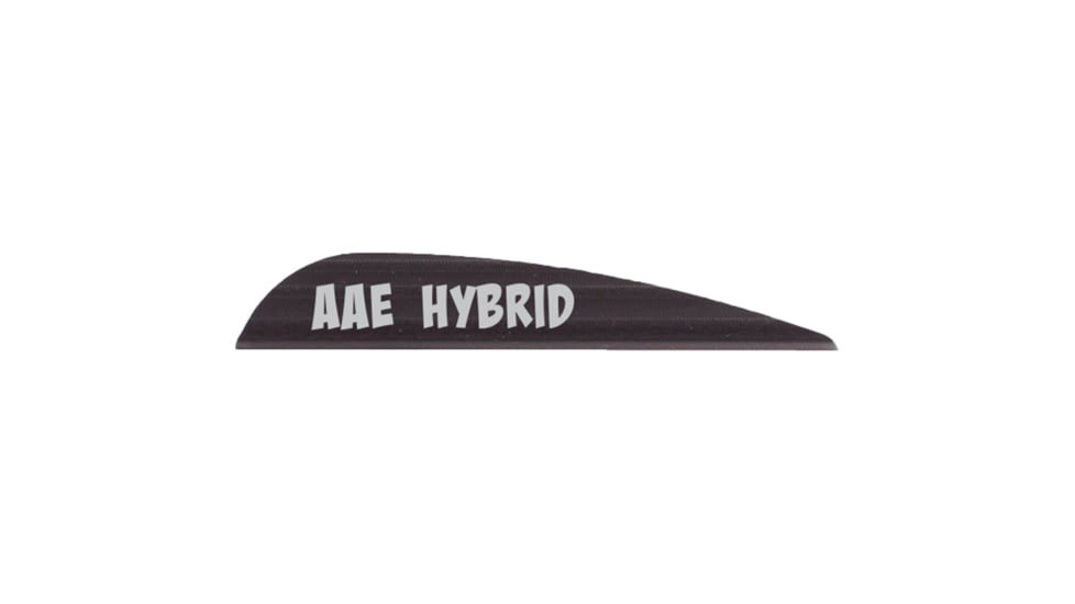 AAE Hybrid 23 Vanes, Black, 50 Pack, HY23BK50