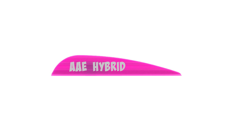 AAE Hybrid 23 Vanes, Purple, 50 Pack, HY23PR50