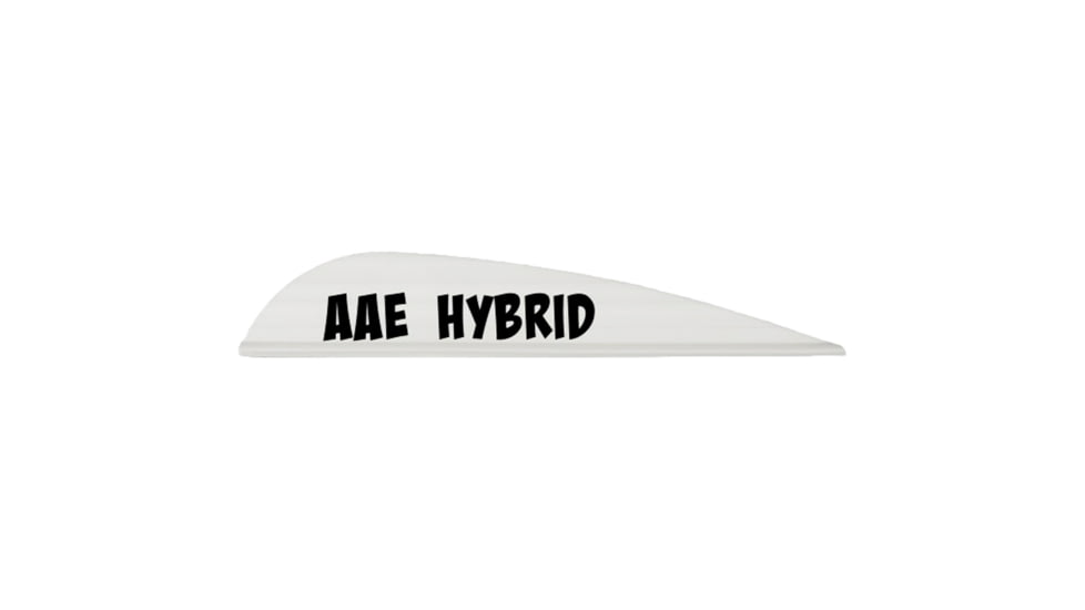 AAE Hybrid 26 Vanes, White, 50 Pack, HY26WH50