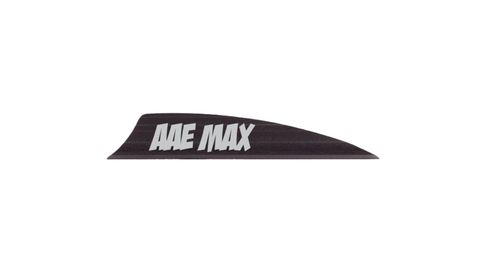 AAE Max 2.0 Shield Cut Vanes, Black, 50 Pack, PMA20BK50