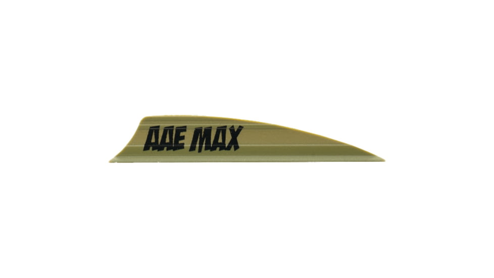 AAE Max 2.0 Shield Cut Vanes, Od Green, 50 Pack, PMA20ODG50