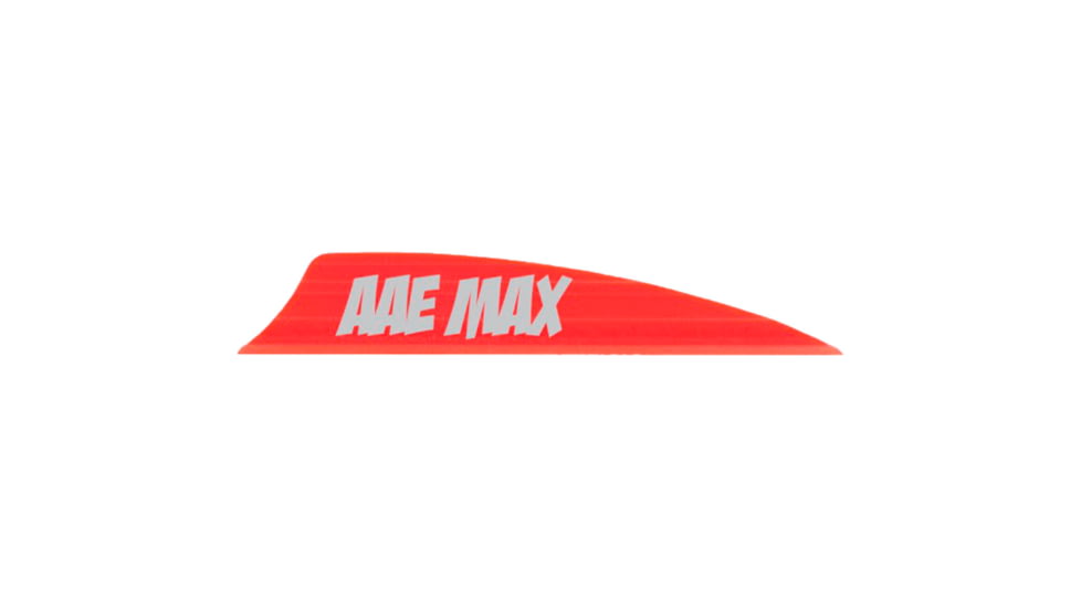 AAE Max 2.0 Shield Cut Vanes, Red, 50 Pack, PMA20RD50