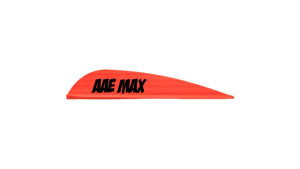 AAE Max Stealth Vanes, Fire Orange, 50 Pack, MSFO50